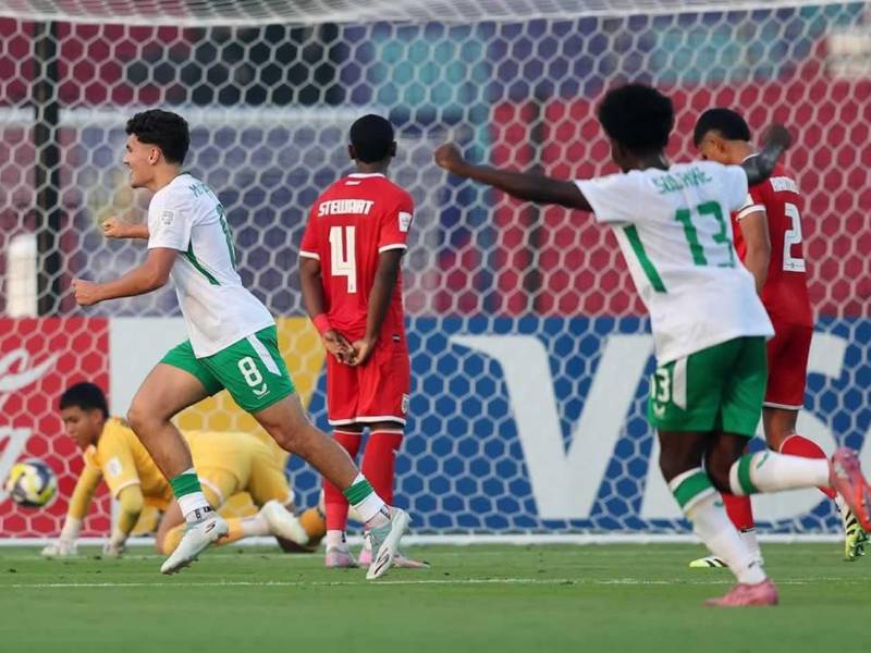 Otra goleada que se registra en el Mundial Sub-17: ¡Panamá fue humillada por Irlanda!