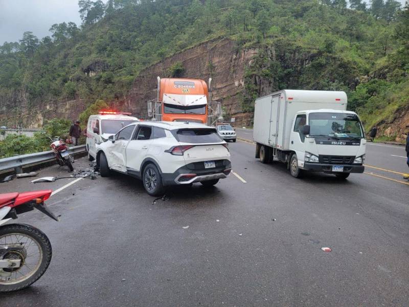 El accidente dejó una persona muerta a la altura de la Cuesta de la Virgen.
