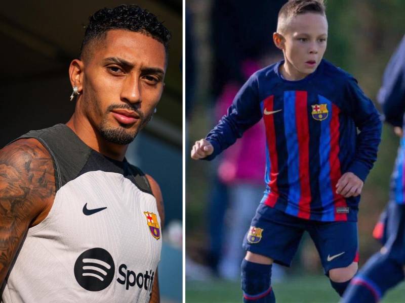 Héctor Alessandro Mejía, un niño hondureño que se forma en La Masía del FC Barcelona.