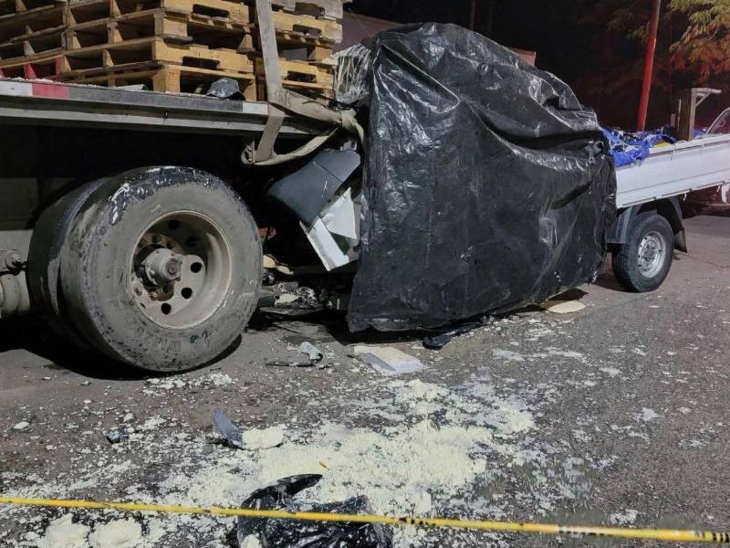 Comerciante de lácteos muere en trágico choque en carretera a Olancho