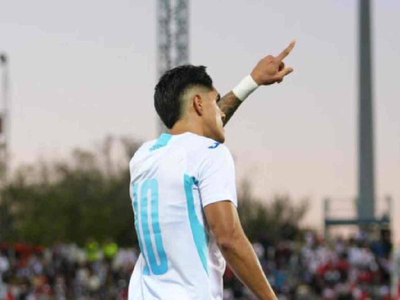 Luis Palma fue uno de los anotadores en el empate de Honduras ante Perú.