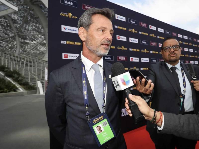 Diego Cocca habló con los medios después del sorteo de la fase de grupos de la Copa Oro 2023.