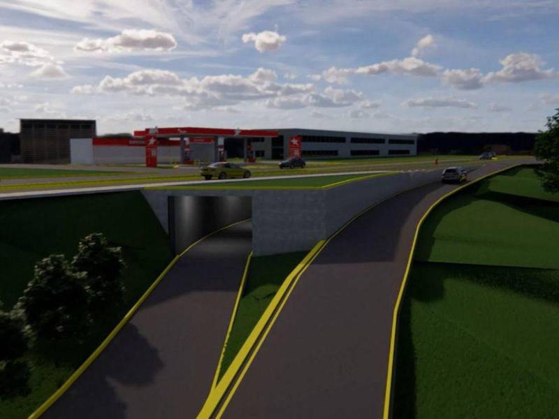 El tunel del bulevar de Armenta inicialmente costaría L25 millones pero se busca aumentarle L10 millones más.