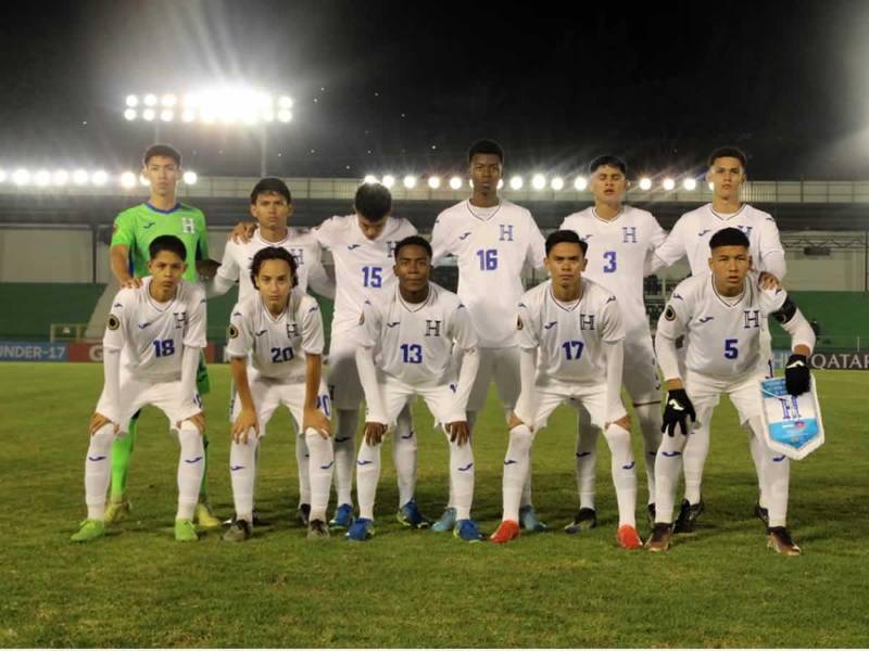 La Selección de Honduras quedó como líder del Grupo H del Premundial Sub-17.