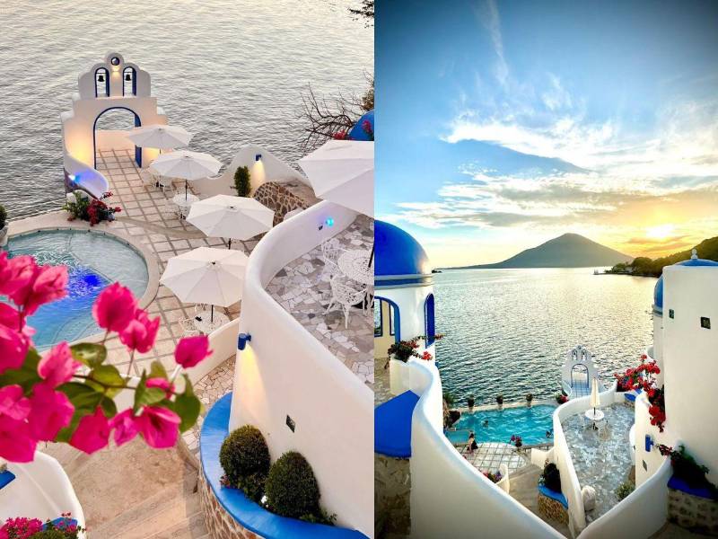 Villas Santorini es un concepto arquitectónico similar a la isla de Santorini en Grecia.