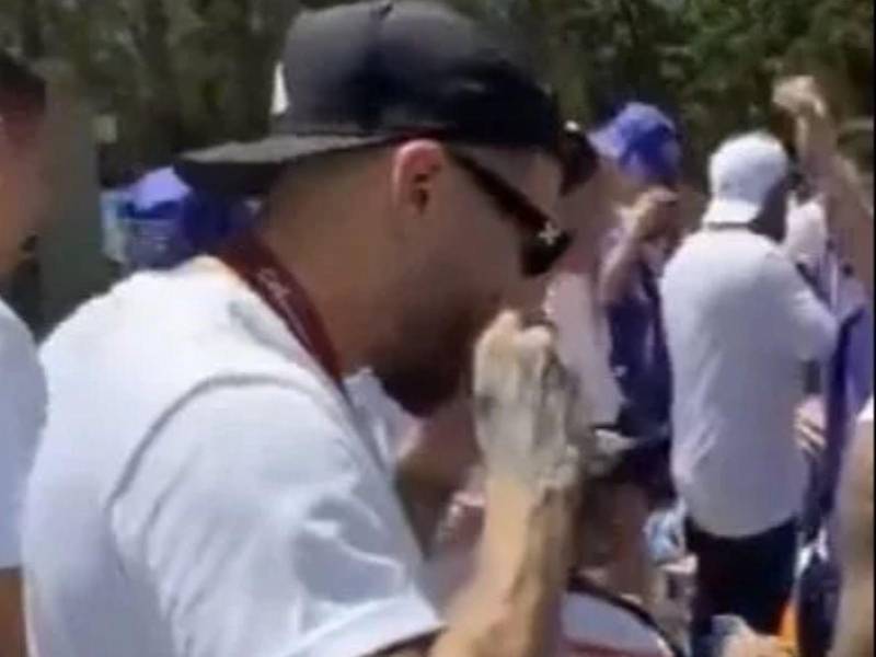 La polémica imagen de Nicolás Otamendi que le ha dado la vuelta al mundo.