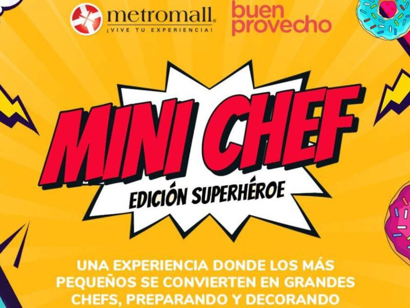 La edición Súperhéroes del evento Mini Chefs ofrece a los niños una experiencia única para aprender el arte de la repostería, desarrollar su creatividad y divertirse de manera sana.
