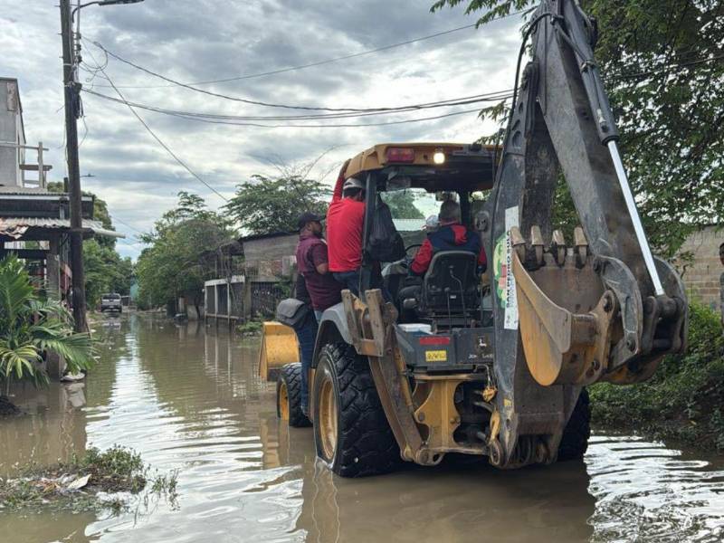 En el populoso sector de Chamelecón, en San Pedro Sula, las colonias Morales 1, 2 y 3 fueron gravemente afectadas.