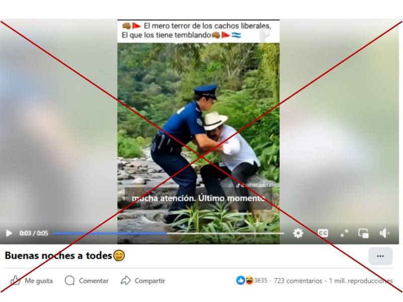 Captura de pantalla a una publicación de Facebook hecha el 4 de septiembre de 2025.