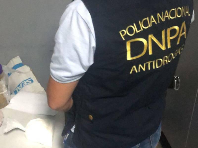 Hallan cocaína en el aeropuerto de San Pedro Sula