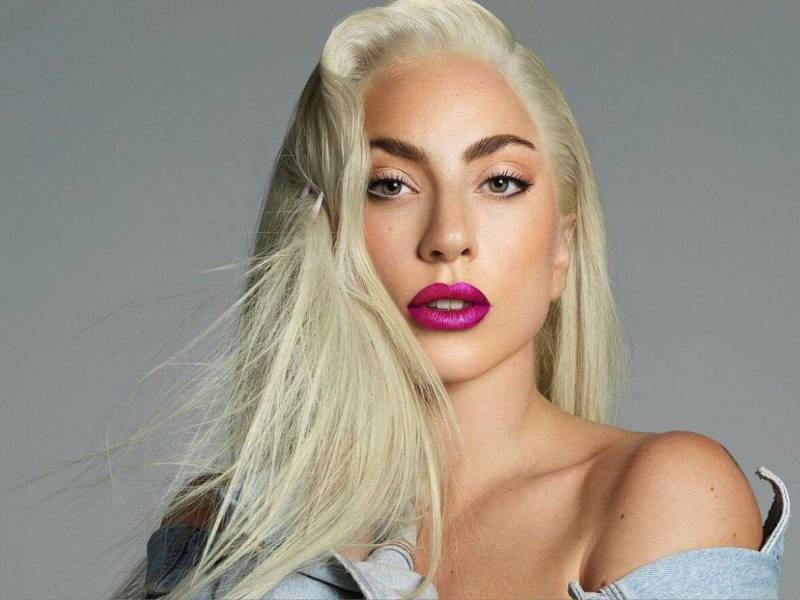 La cantante y actriz Lady Gaga.