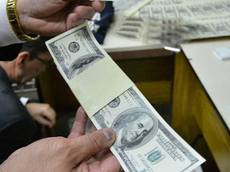 Ilustración de dólares.