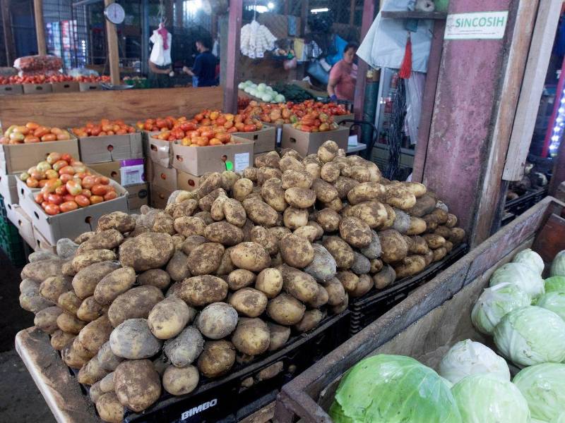 Las verduras de mayor demanda mantienen precios superiores a los registrados al inicio de 2026, lo que continúa presionando el costo de la canasta básica.