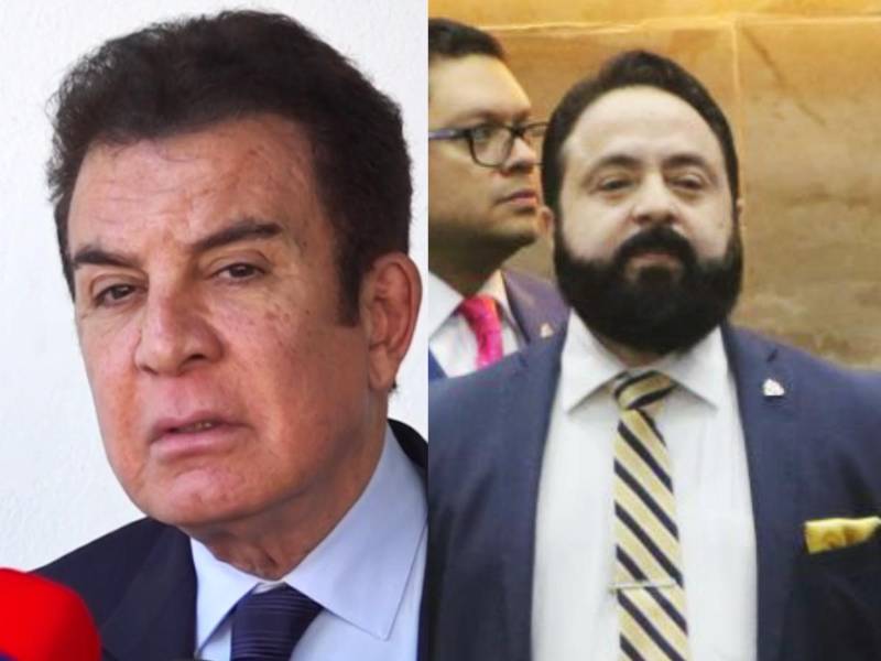 Salvador Nasralla y Luis Redondo.