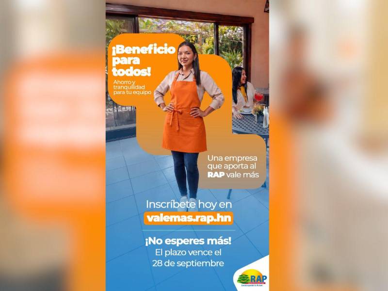 Inscribe tu empresa al RAP y recibe múltiples beneficios tu y tus colaboradores.
