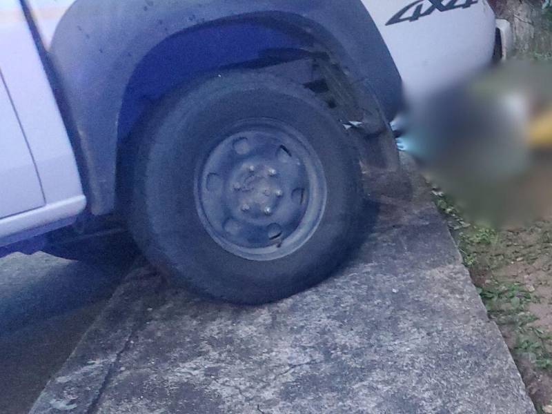 Fotografía del accidente.