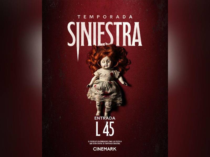 La Temporada Siniestra 2025 estará disponible del 27 de octubre al 2 de noviembre