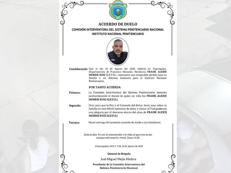 Morris era un reconocido instructor del INP.