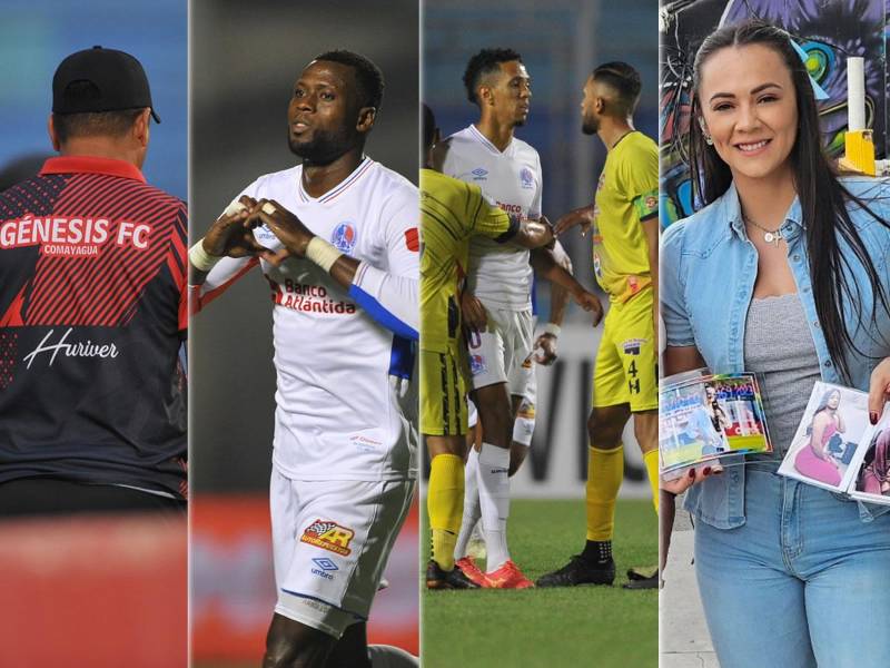 Las imágenes de la goleada del Olimpia (4-0) contra el Génesis y el resbalón del Motagua en Olancho (0-0), en la jornada 10 del Torneo Clausura 2024.