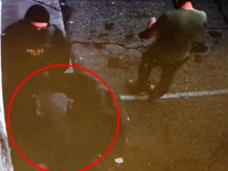 En el video difundido se observa la captura de Christopher Ruiz.
