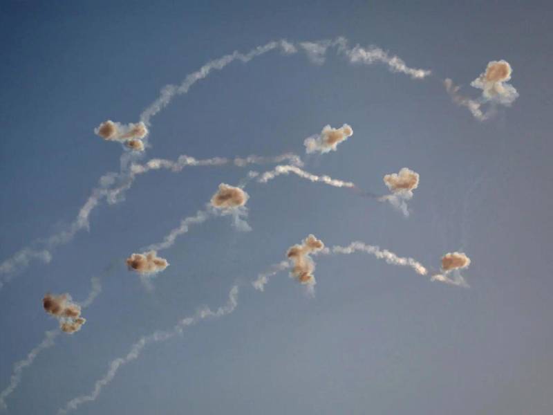 La milicia chií Hizbulá ha lanzado más de<b> </b>100 misiles contra Israel.