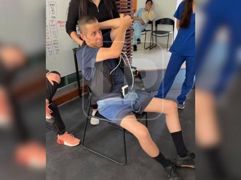 El diputado hondureño Octavio Morales, en la terapia de recuperación supervisada, cumple ya dos meses con el dispositivo conocido.