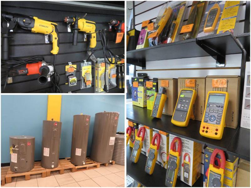 Algunos de los productos que se pueden encontrar en la tienda.