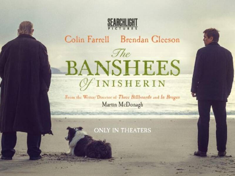 “The Banshees of Inisherin”, tragicomedia británica ambientada en Irlanda que protagonizan Brendan Gleeson y Colin Farrell.