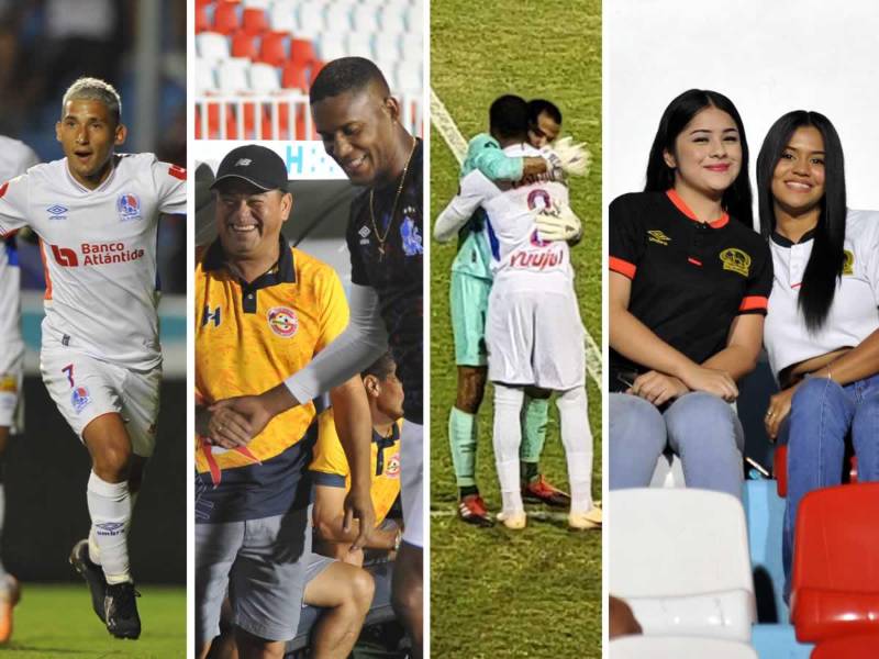 Las imágenes que dejó la goleada que le propinó el Olimpia (4-1) al Génesis en el cierre de la primera vuelta del Torneo Apertura 2023, en el estadio Nacional Chelato Uclés.