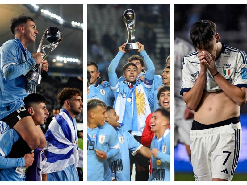 Uruguay se coronó campeón del Mundial Sub-20 de Argentina tras derrotar a Italia. Estas son las imágenes de los festejos y lágrimas de la final.
