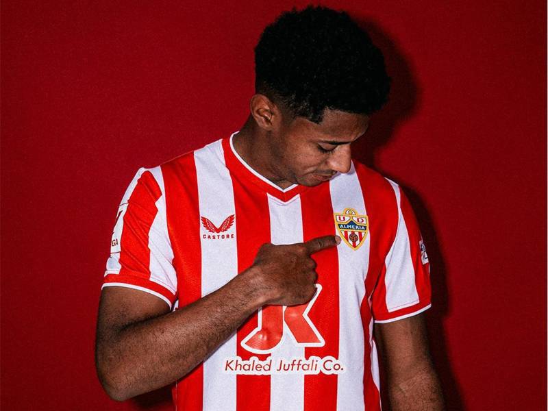 Anthony “Choco” Lozano, llegó al Almería en la jornada 22 de La Liga.