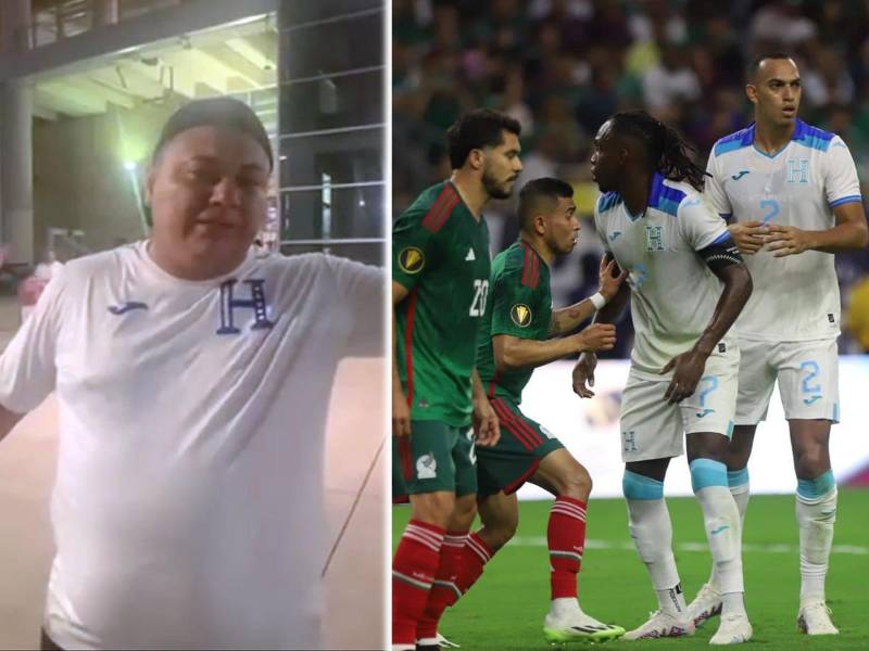 La Selección de Honduras dio pena ante México y la afición hondureña no la perdonó.