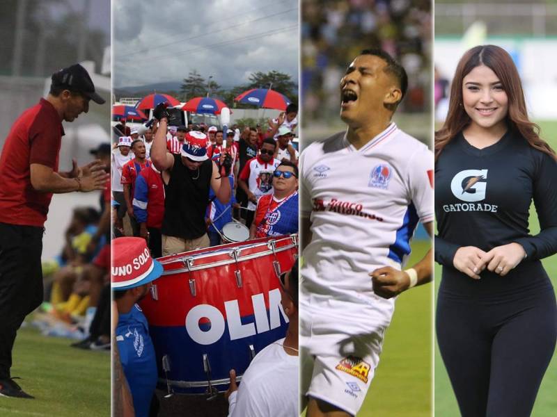 Las imágenes del debut del campeón Olimpia que salvó el invicto con un empate 2-2 contra el Génesis en la primera jornada del Torneo Clusura 2024.