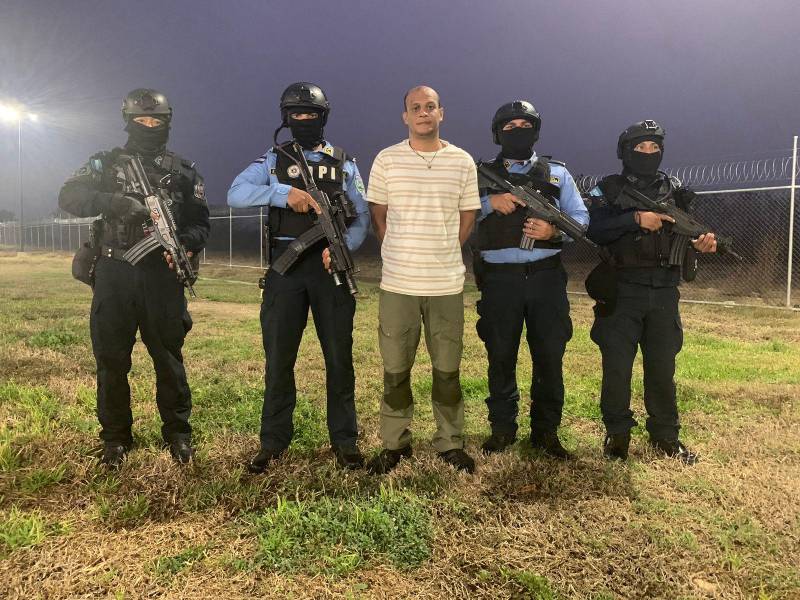 Franklin Josué Cálix Zelaya (34), presunto cabecilla de la estructura criminal “Los Cálix”.