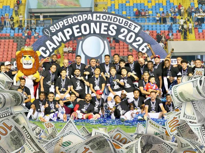 Olimpia se embolsó un jugoso premio por ganar la Supercopa de Honduras al Motagua.