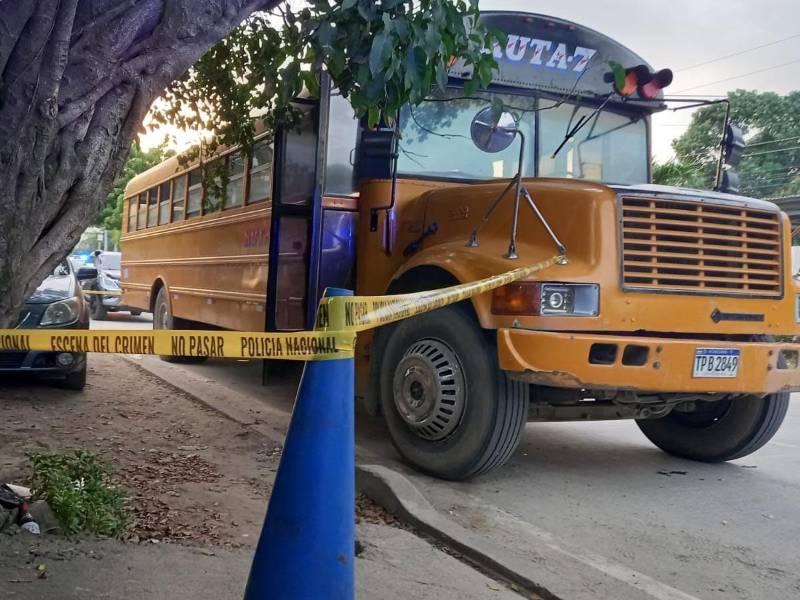 El conductor de la ruta 7 fue tiroteado.