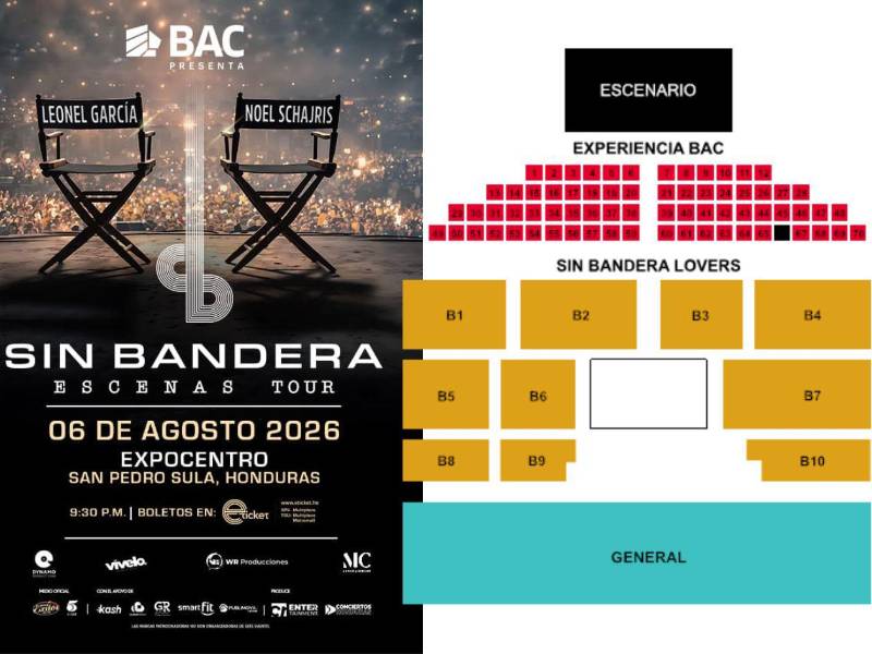 Sin Bandera regresa a Honduras: todo está listo para una noche de romance