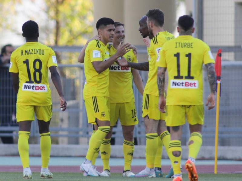 Palma firma una asistencia en triunfo del Aris sobre el Volos de Chirinos