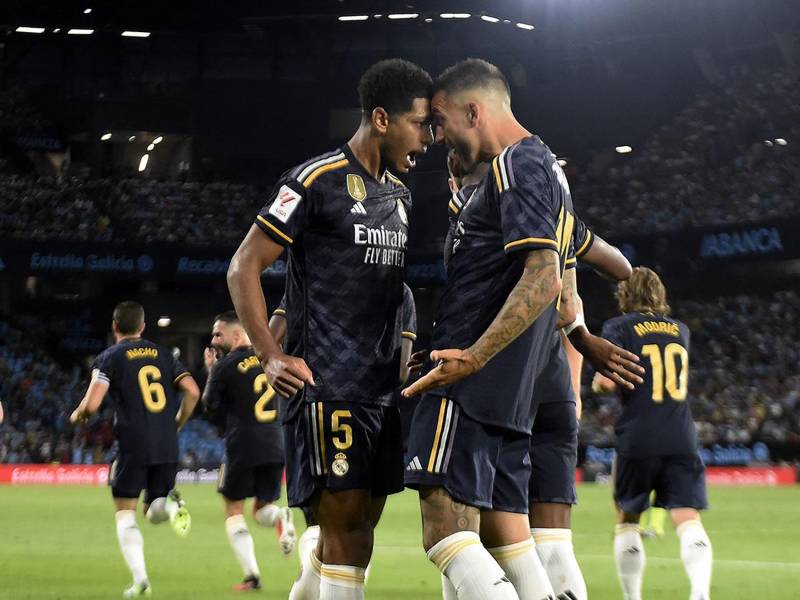 La tabla de posiciones de la Liga Española 2023-2024 tras el triunfo del Real Madrid ante Celta de Vigo.