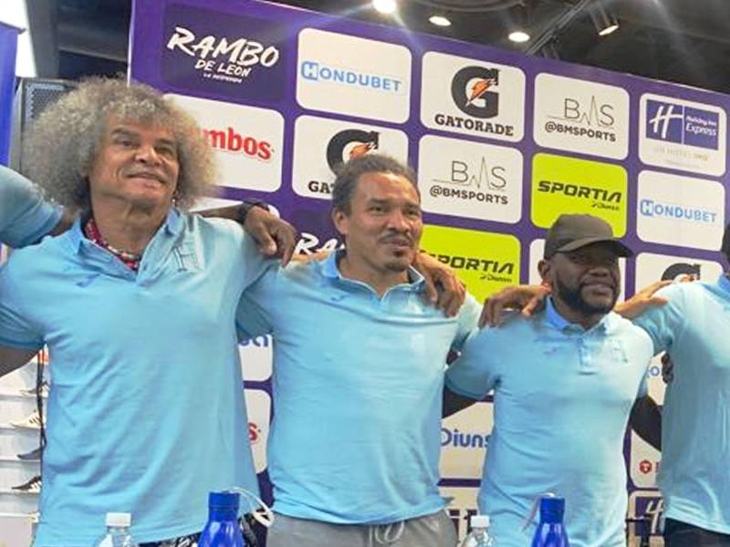 Carlos ‘El Pibe‘ Valderrama se mostró contento de participar en el partido de despedida de ‘Rambo‘ de León.