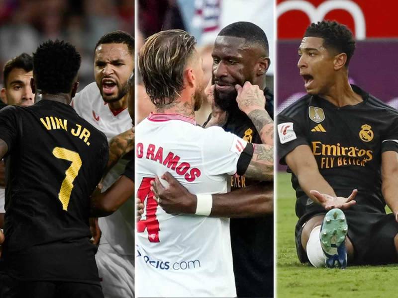 Las imágenes más llamativas que nos dejó el partidazo que protagonizaron Sevilla y Real Madrid (1-1). Sergio Ramos se reencontró con su exequipo en un juego que fue vibrante y caliente.