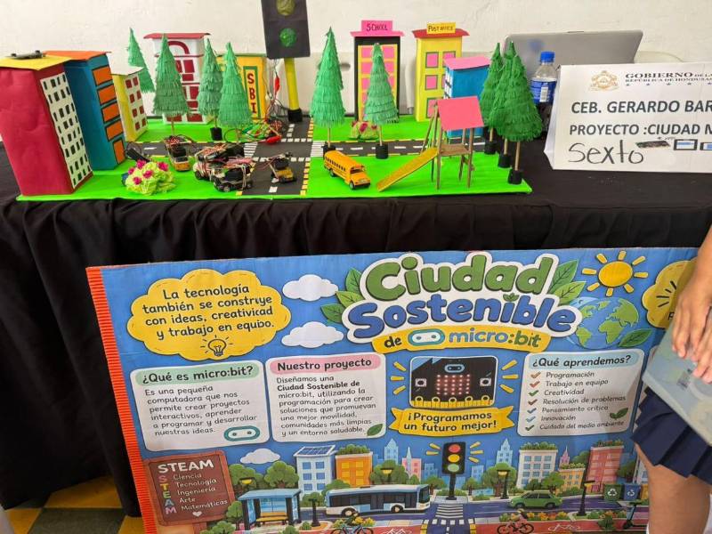 Uno de los proyectos presentados por los estudiantes estuvo enfocado en la sostenibilidad y el desarrollo de una ciudad industrial más amigable con el medio ambiente.