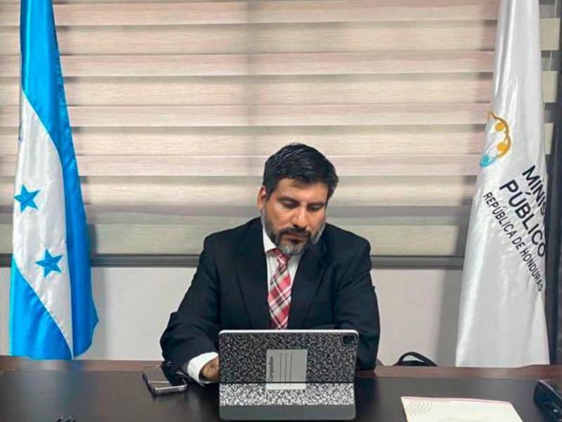 El abogado Johel Zelaya funge actualmente como fiscal general interino del Ministerio Público de Honduras.
