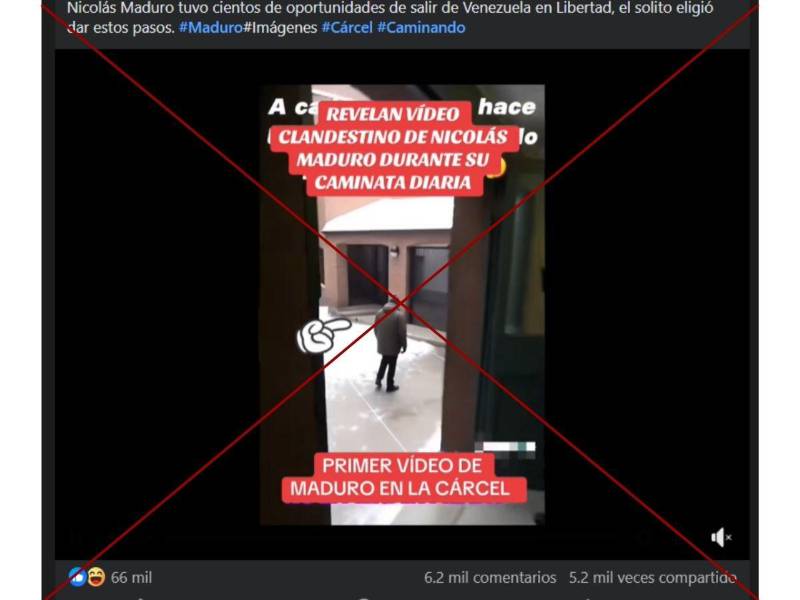 Captura de pantalla a una publicación de TikTok hecha el 17 de enero de 2026