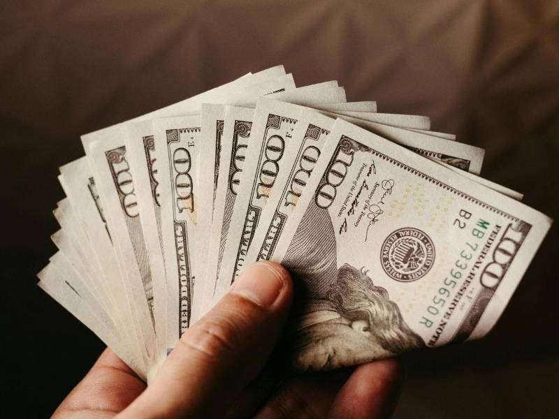 Cotización oficial del dólar.