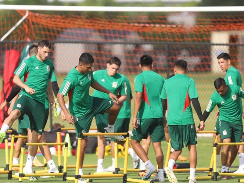La Selección de México realizó su último entrenamiento de cara al debut en Copa Oro ante Honduras.