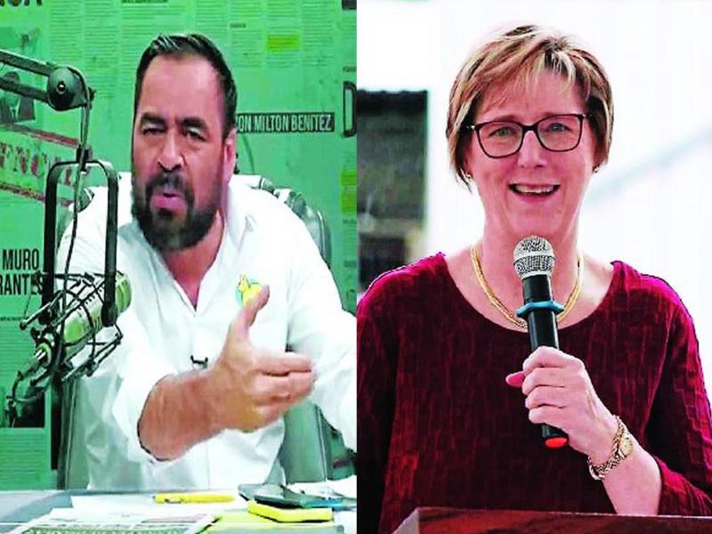 Benítez tildó a Laura Dogu de hacer un “vulgar activismo” tras la reunión de la embajadora con magistrados del Tribunal de Justicia Electoral y se hablara de los comicios en 2025.