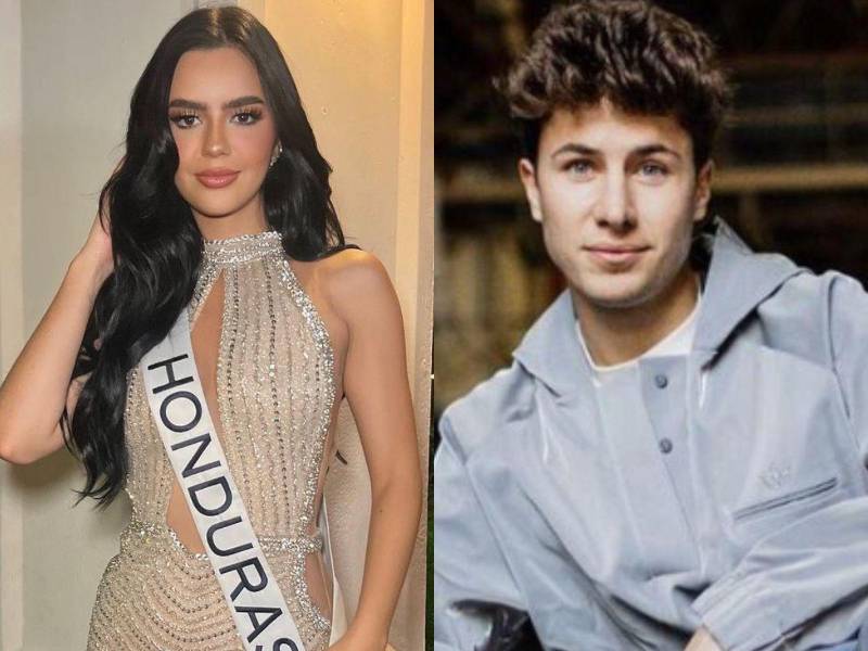 Miss Honduras y el influencer Juanpa Zurita.
