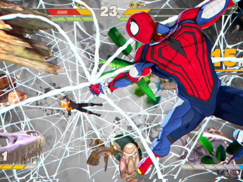 Imagen de Marvel Tokon:Fighting Souls, Un juego de lucha clásico en scroll horizontal (estilo Street Fighter) con los héroes y villanos más emblemáticos de Marvel en universos como X-Men, Vengadores, Blade o un sinfín de sorpresas.