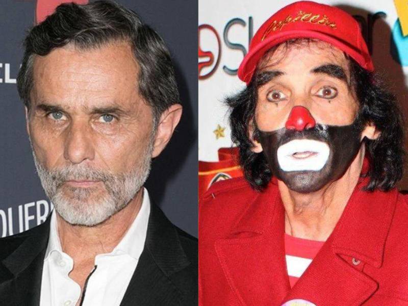 El actor Humberto Zurita y Cepillín.